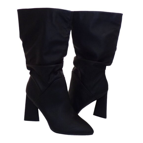 DV Dolce Vita Wandah Womens Slouch Mid-Calf Boots Fauz Leather sz 9.5 New - Picture 3 of 8